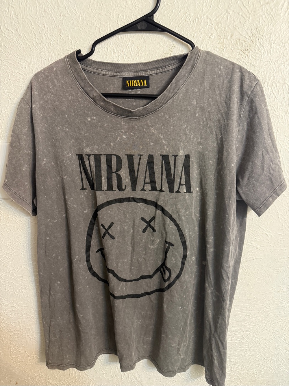 Nirvana 2020 Men's Gray Graphic Band T-Shirt